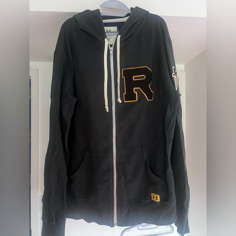 Under Armour x Gotham City Rogues Zip Hoodie Mens XXL Dark Knight Rises, Rare
